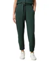 Lilla P Belted Pant In Green