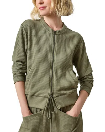 Lilla P Bomber Zip Cardigan