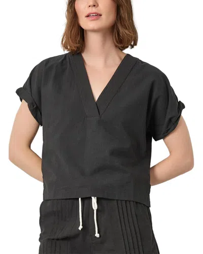 Lilla P Boxy Popover Dolman In Black