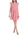Lilla P Button Down Peplum Dress