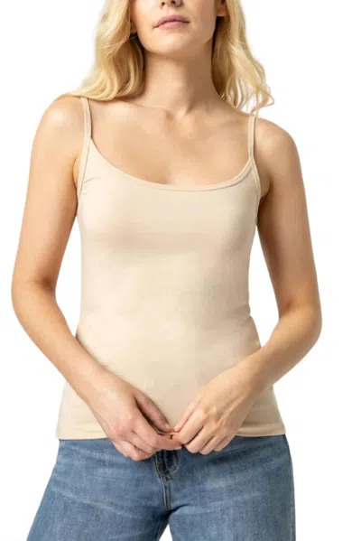 Lilla P Camisole Top In Nude In Neutral