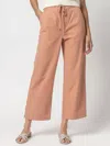 Lilla P Canva Drawstring Pant In Canyon In Multi