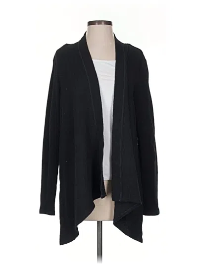 Pre-owned Lilla P Cardigan Sweater In Black