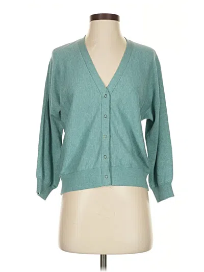 Pre-owned Lilla P Cardigan Sweater In Blue