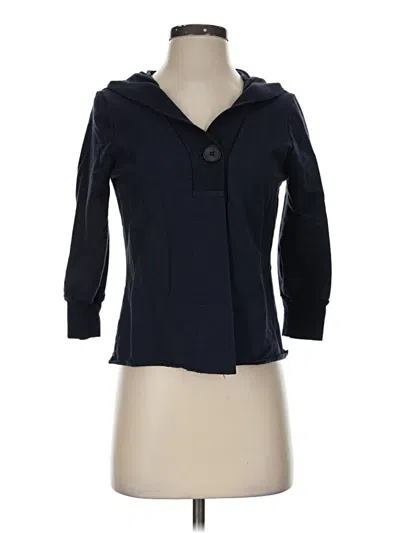 Pre-owned Lilla P Cardigan Sweater In Blue