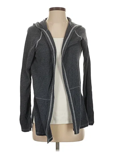 Pre-owned Lilla P Cardigan Sweater In Gray