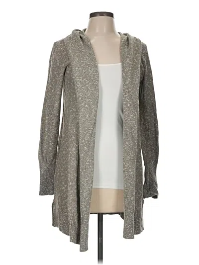 Pre-owned Lilla P Cardigan Sweater In Gray