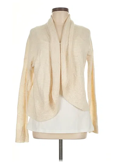 Pre-owned Lilla P Cardigan Sweater In Ivory