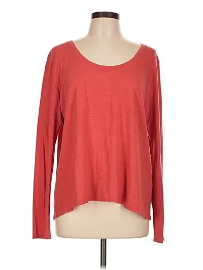 Pre-owned Lilla P Cardigan Sweater In Red