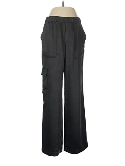 Pre-owned Lilla P Cargo Pants In Black