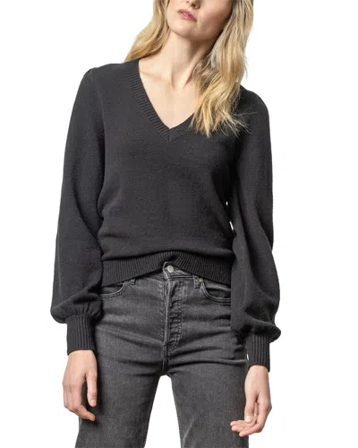 Lilla P Cashmere-blend Sweater In Black