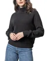 Lilla P Cashmere-blend Sweater In Black