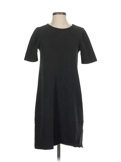 Pre-owned Lilla P Casual Dress In Black