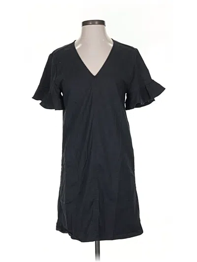 Pre-owned Lilla P Casual Dress In Black
