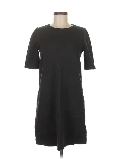 Pre-owned Lilla P Casual Dress In Black
