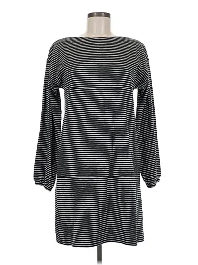 Pre-owned Lilla P Casual Dress In Black