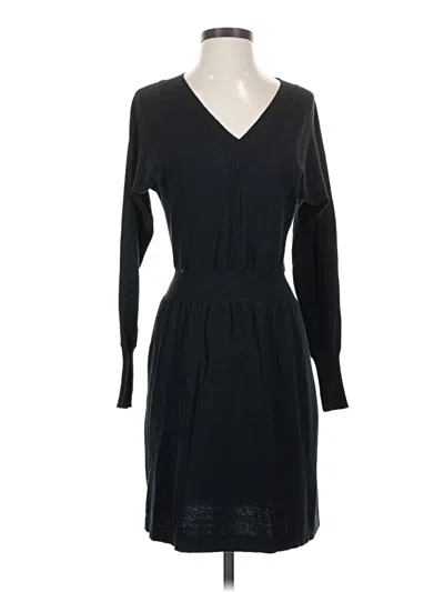 Pre-owned Lilla P Casual Dress In Black