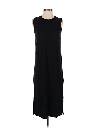 Pre-owned Lilla P Casual Dress In Black