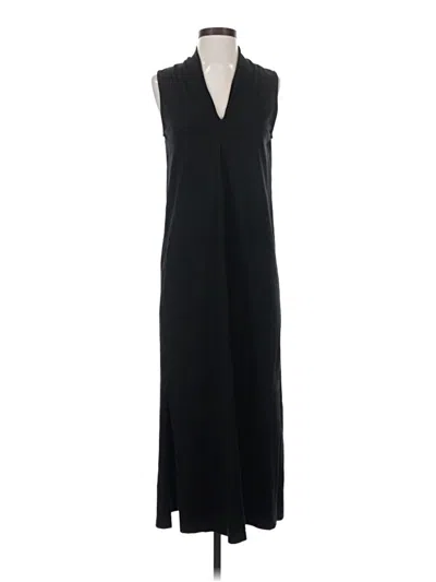 Pre-owned Lilla P Casual Dress In Black