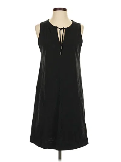 Pre-owned Lilla P Casual Dress In Black