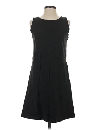 Pre-owned Lilla P Casual Dress In Black