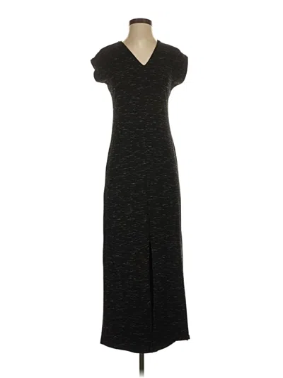 Pre-owned Lilla P Casual Dress In Black