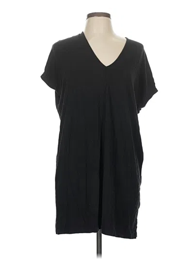 Pre-owned Lilla P Casual Dress In Black