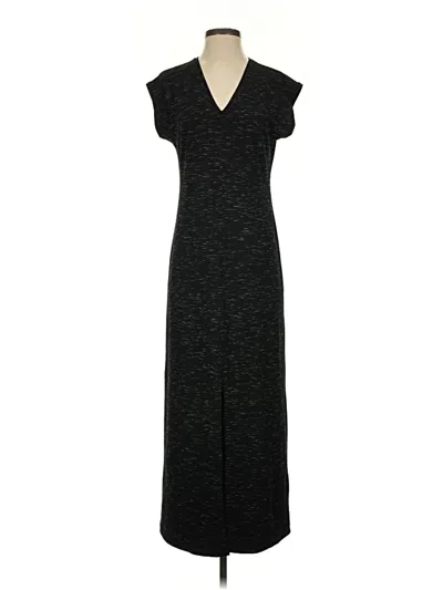 Pre-owned Lilla P Casual Dress In Black