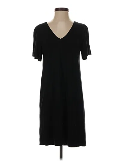 Pre-owned Lilla P Casual Dress In Black