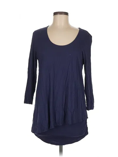 Pre-owned Lilla P Casual Dress In Blue