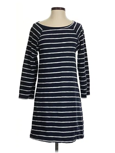 Pre-owned Lilla P Casual Dress In Blue