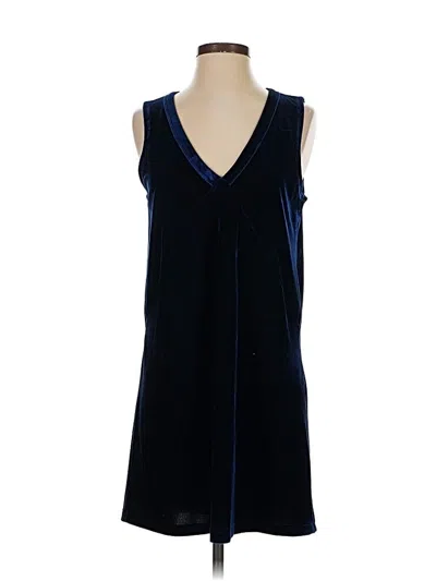 Pre-owned Lilla P Casual Dress In Blue