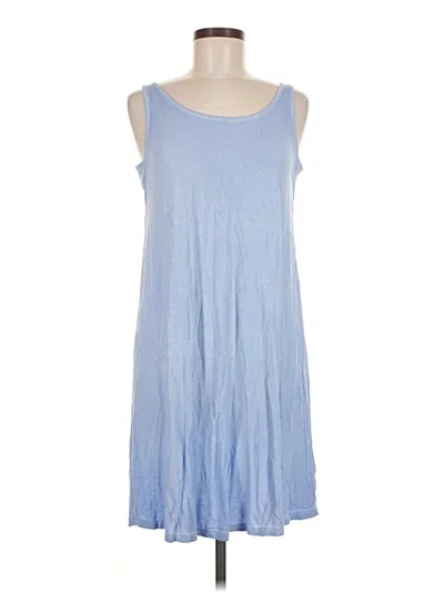 Pre-owned Lilla P Casual Dress In Blue