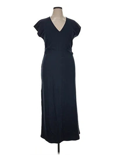 Pre-owned Lilla P Casual Dress In Blue