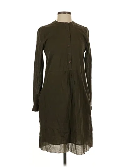 Pre-owned Lilla P Casual Dress In Brown