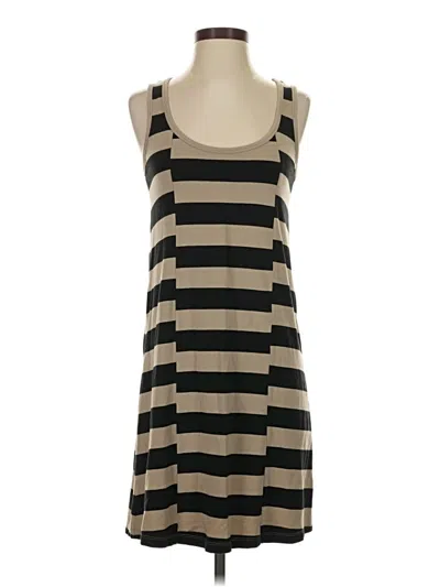 Pre-owned Lilla P Casual Dress In Brown