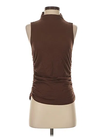 Pre-owned Lilla P Casual Dress In Brown