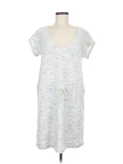 Pre-owned Lilla P Casual Dress In Gray