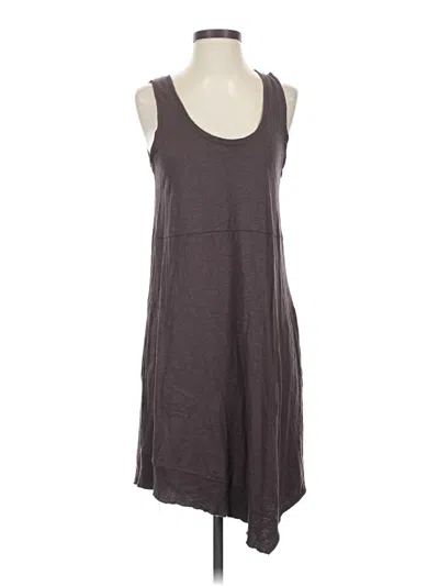 Pre-owned Lilla P Casual Dress In Gray
