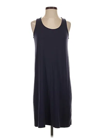 Pre-owned Lilla P Casual Dress In Gray