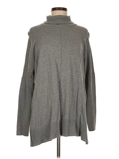 Pre-owned Lilla P Casual Dress In Gray