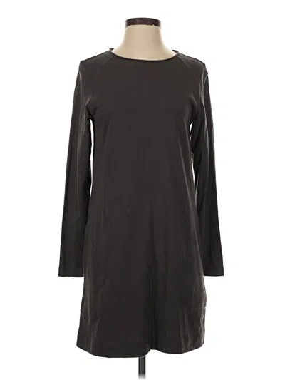 Pre-owned Lilla P Casual Dress In Gray