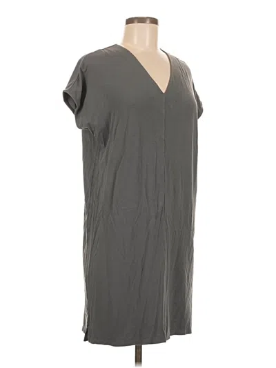 Pre-owned Lilla P Casual Dress In Gray