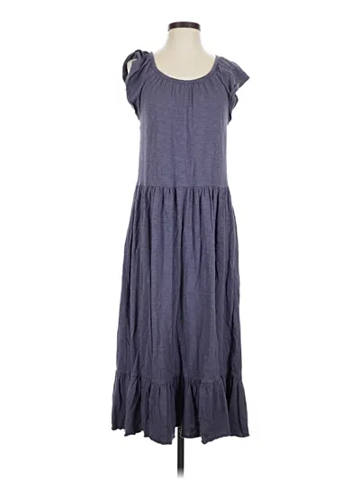 Pre-owned Lilla P Casual Dress In Gray