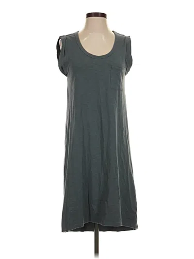 Pre-owned Lilla P Casual Dress In Gray