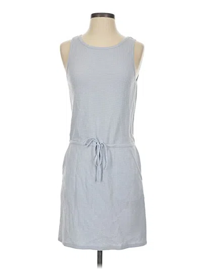 Pre-owned Lilla P Casual Dress In Gray