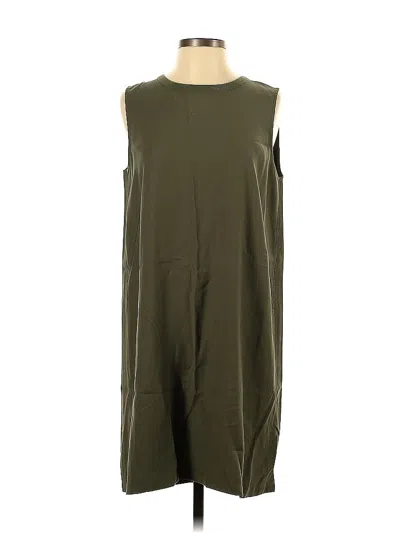 Pre-owned Lilla P Casual Dress In Green