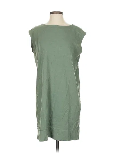 Pre-owned Lilla P Casual Dress In Green