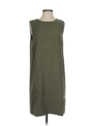 Pre-owned Lilla P Casual Dress In Green