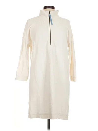 Pre-owned Lilla P Casual Dress In Ivory